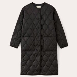 Everlane Black Quilted Puffer Coat NWT